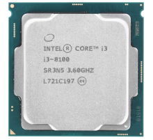 3 Процессор Intel Core i3-8100