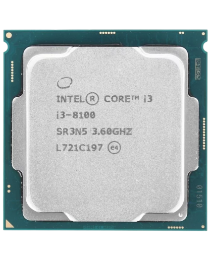 3 Процессор Intel Core i3-8100