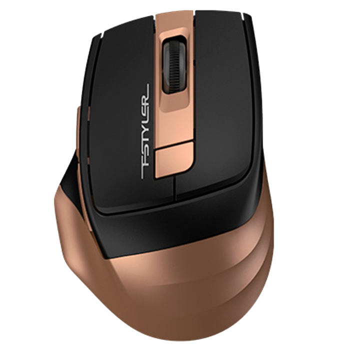 Мышь беспроводная A4Tech Fstyler FG35 / Bronze