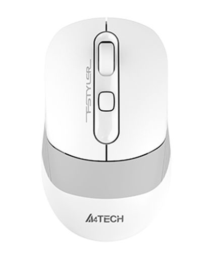Мышь беспроводная A4Tech Fstyler FB10C / Grayish White