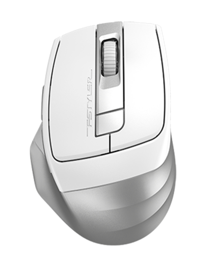 Мышь беспроводная A4Tech Fstyler FB35CS / Ice White