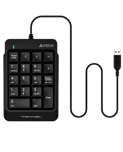 Numpad проводной (Цифровой блок) A4Tech FK13P / Black