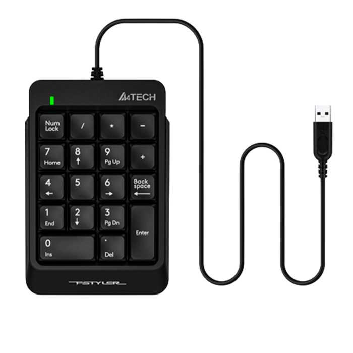 Numpad проводной (Цифровой блок) A4Tech FK13P / Black