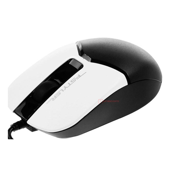 Мышь проводная A4Tech Fstyler FM12S / Panda White