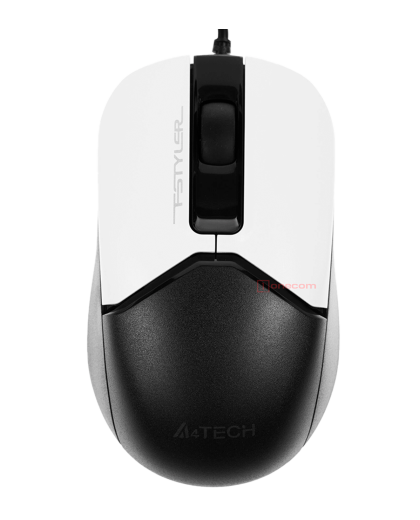 Мышь проводная A4Tech Fstyler FM12S / Panda White