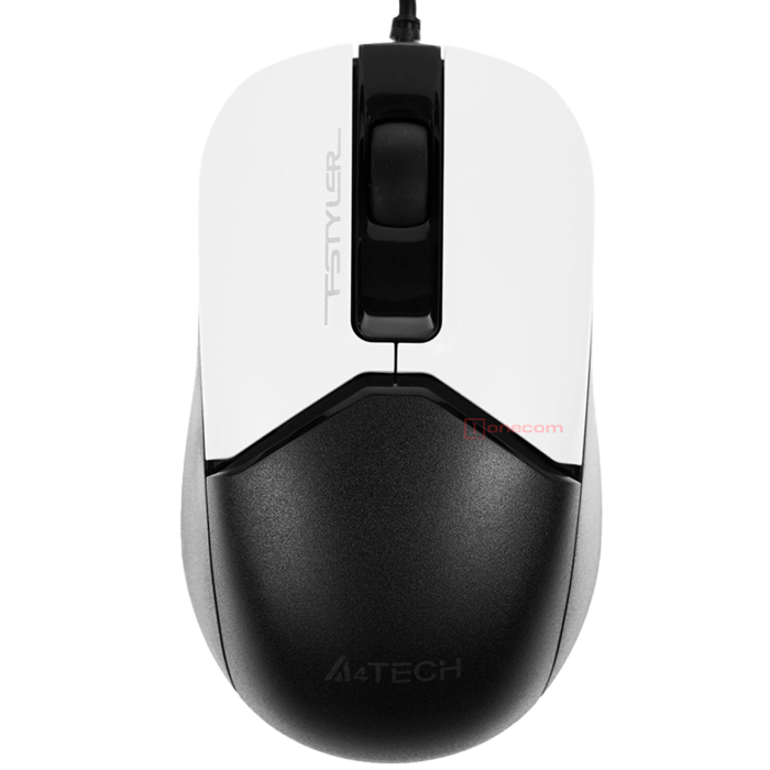Мышь проводная A4Tech Fstyler FM12S / Panda White