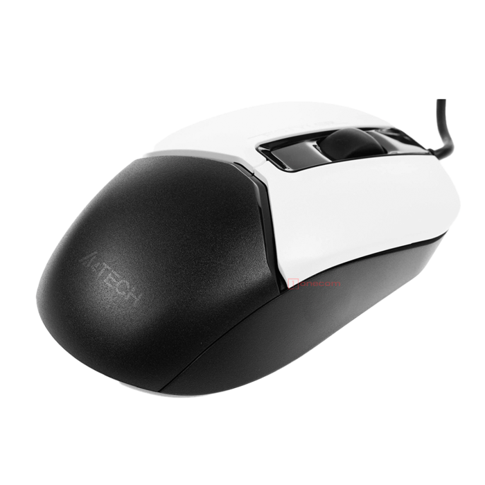 Мышь проводная A4Tech Fstyler FM12S / Panda White