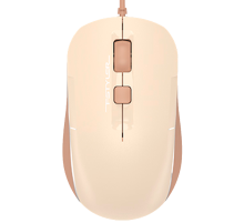 Мышь проводная A4Tech Fstyler FM26 / Coffee Latte