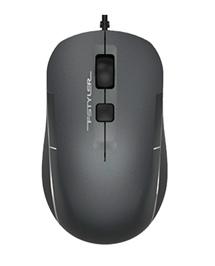 Мышь проводная A4Tech Fstyler FM26 / Smoke Grey