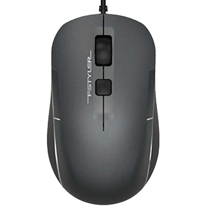 Мышь проводная A4Tech Fstyler FM26 / Smoke Grey