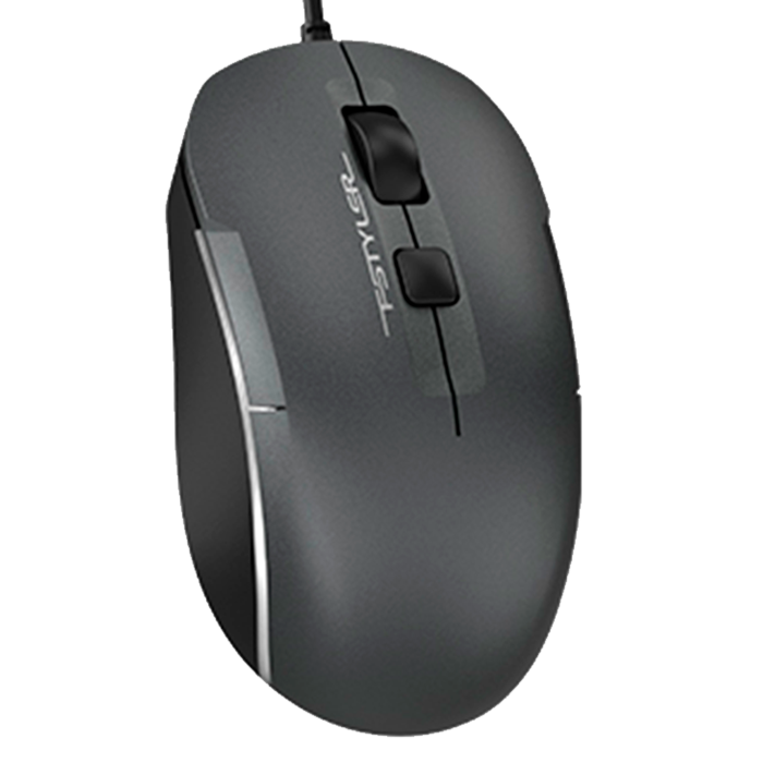 Мышь проводная A4Tech Fstyler FM26 / Smoke Grey