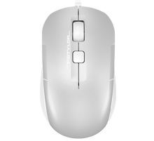 Мышь проводная A4Tech Fstyler FM26 / Icy White