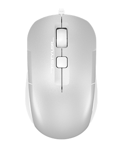 Мышь проводная A4Tech Fstyler FM26 / Icy White