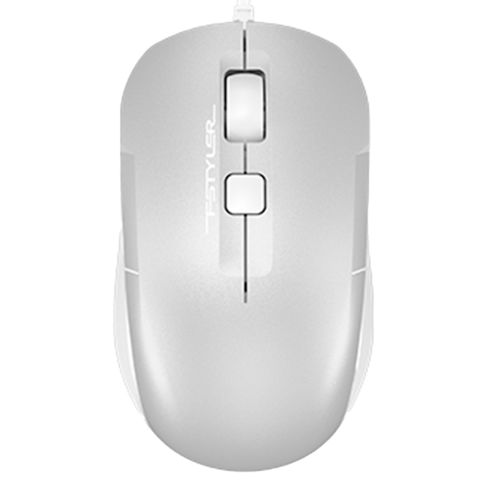 Мышь проводная A4Tech Fstyler FM26 / Icy White