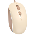 Мышь проводная A4Tech Fstyler FM26S / Cafe Latte