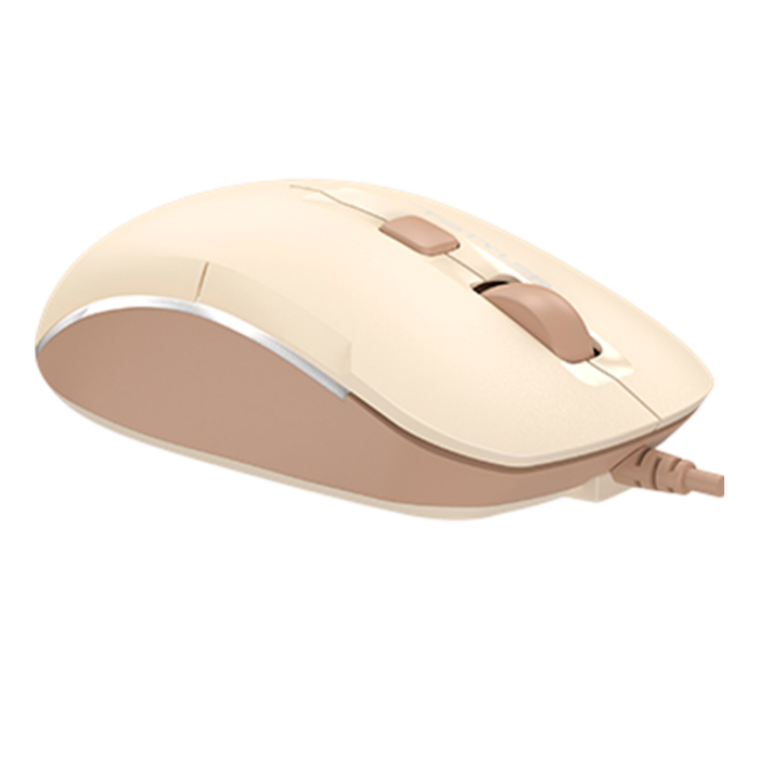 Мышь проводная A4Tech Fstyler FM26S / Cafe Latte