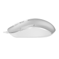 Мышь проводная A4Tech Fstyler FM26S / Icy White