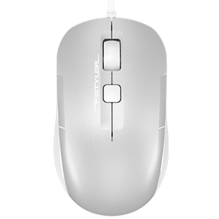Мышь проводная A4Tech Fstyler FM26S / Icy White