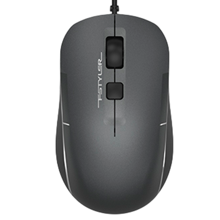 Мышь проводная A4Tech Fstyler FM26S / Smoky Grey