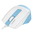 Мышь проводная A4Tech Fstyler FM45S Air / Icy Blue