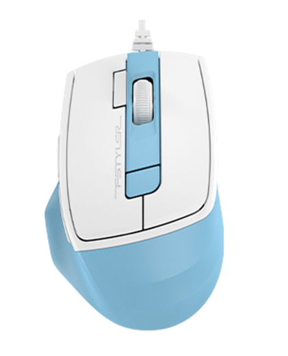 Мышь проводная A4Tech Fstyler FM45S Air / Icy Blue