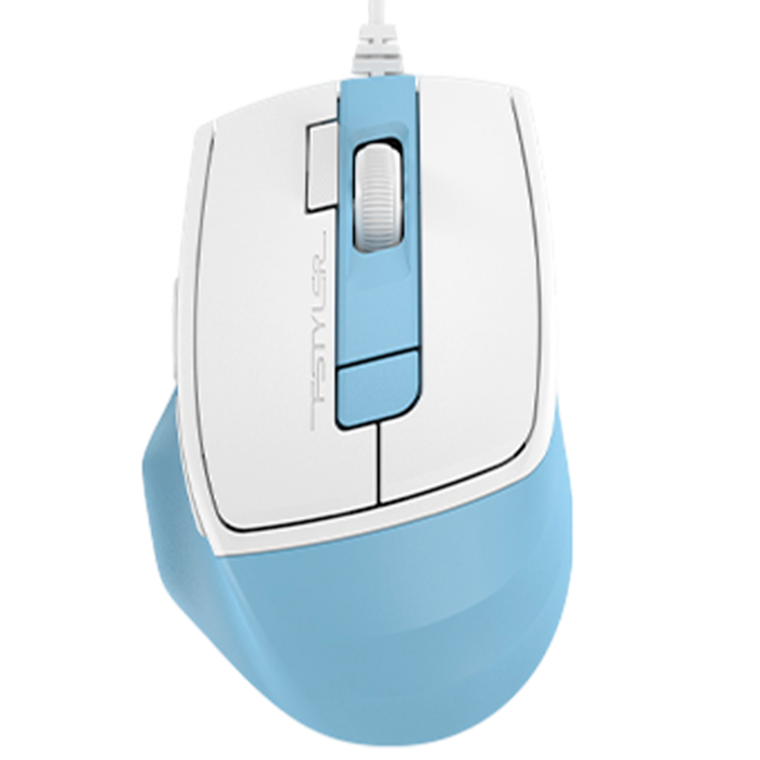 Мышь проводная A4Tech Fstyler FM45S Air / Icy Blue