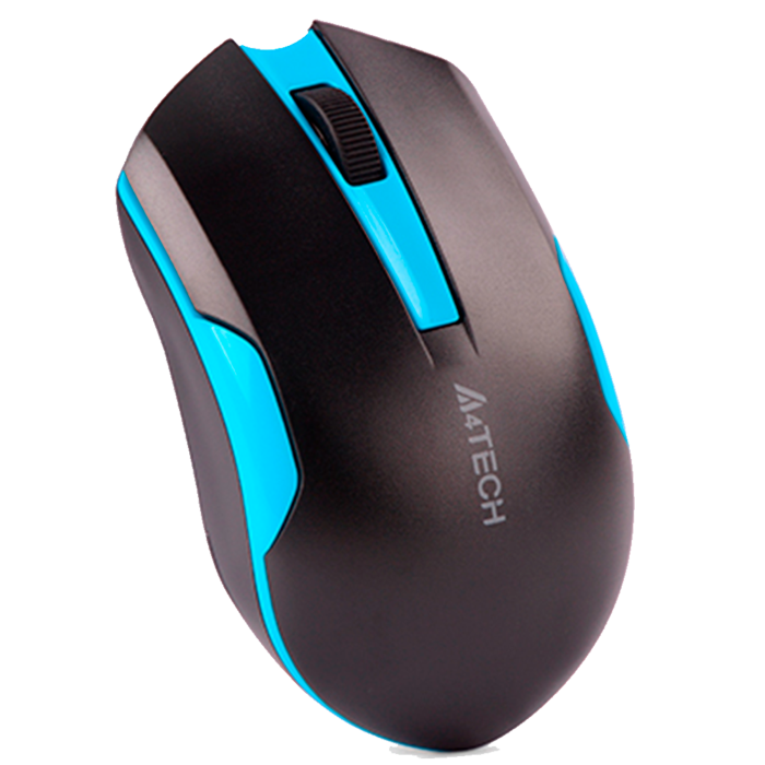 Мышь беспроводная A4Tech G3-200N / Black-Blue