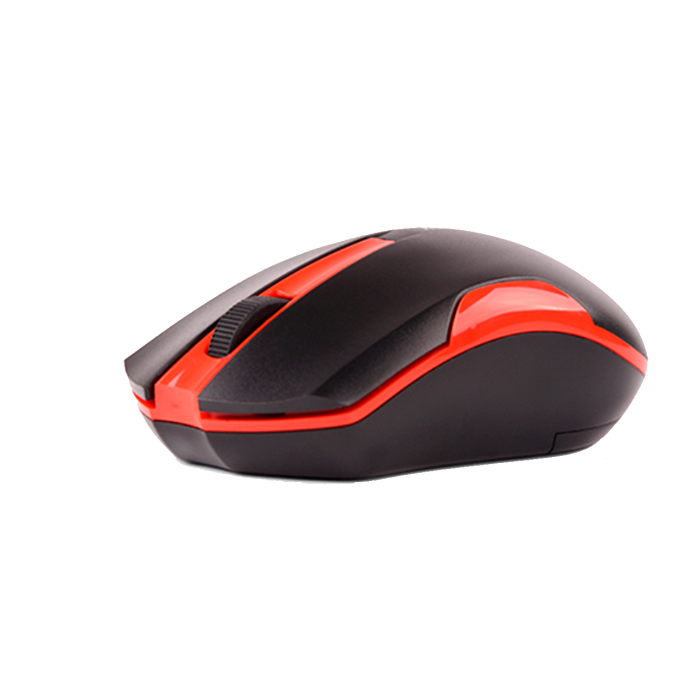 Мышь беспроводная A4Tech G3-200N / Black-Red