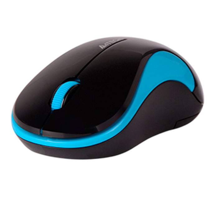 Мышь беспроводная A4Tech G3-270N / Black+Blue