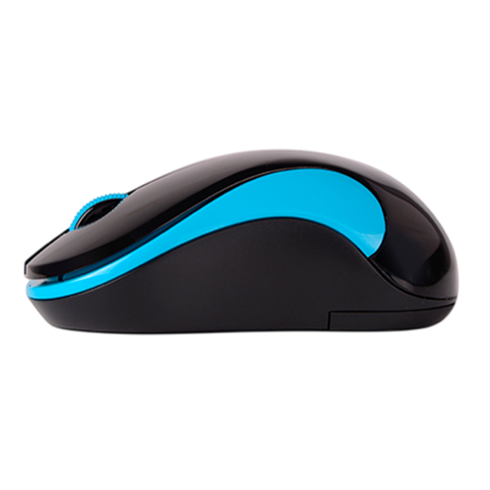 Мышь беспроводная A4Tech G3-270N / Black+Blue