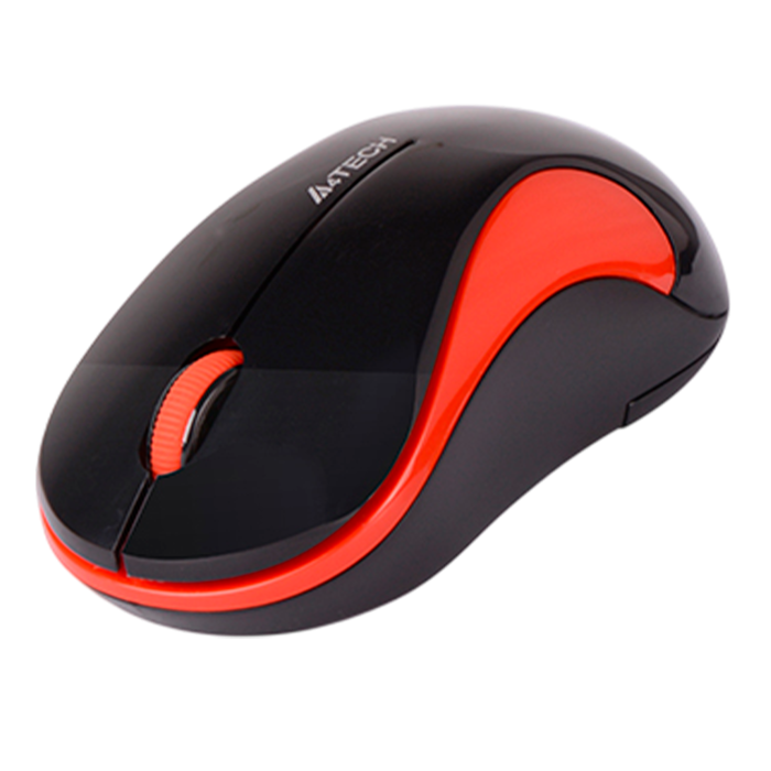 Мышь беспроводная A4Tech G3-270N / Black+Red