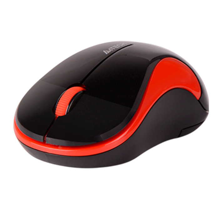 Мышь беспроводная A4Tech G3-270N / Black+Red