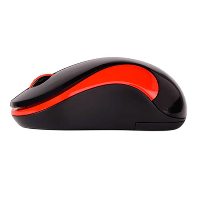 Мышь беспроводная A4Tech G3-270N / Black+Red