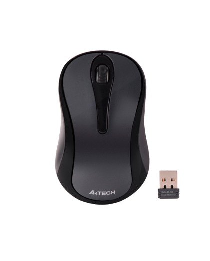 Мышь беспроводная A4Tech G3-280N / Glossy Grey