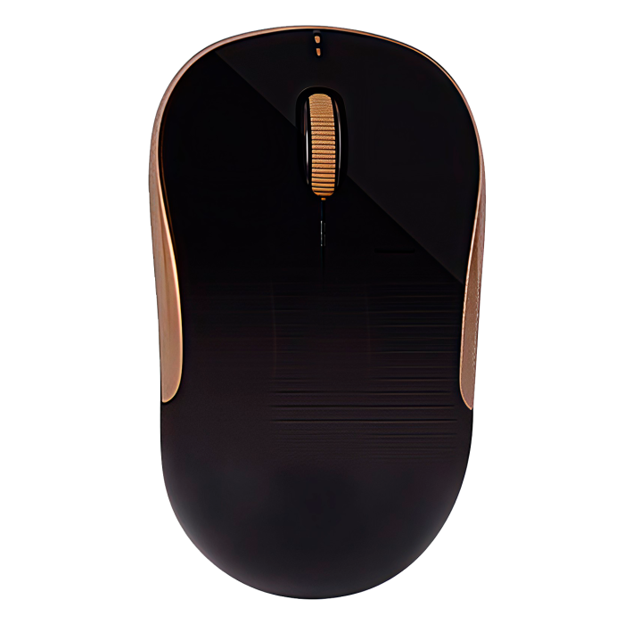 Мышь беспроводная A4Tech G3-300N / Black+Golden