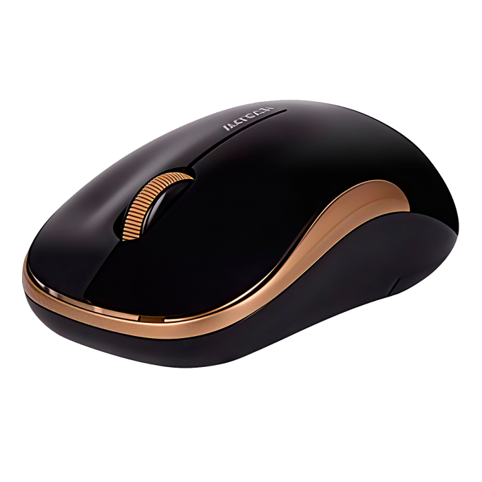 Мышь беспроводная A4Tech G3-300N / Black+Golden