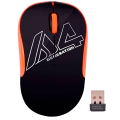 Мышь беспроводная A4Tech G3-300N / Black+Orange