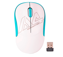 Мышь беспроводная A4Tech G3-300N / White-Blue