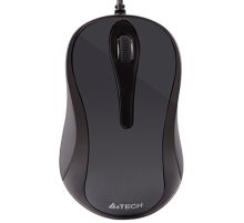 Мышь проводная A4Tech N-350 / Glossy Grey