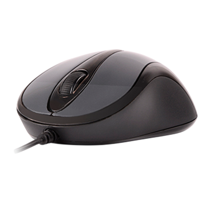 Мышь проводная A4Tech N-350 / Glossy Grey