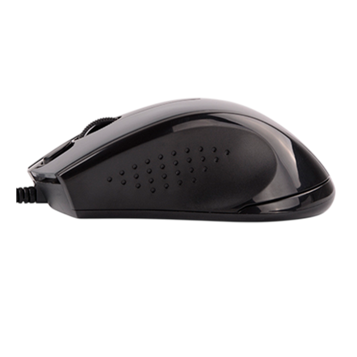 Мышь проводная A4Tech N-500F / Glossy Grey