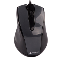 Мышь проводная A4Tech N-500F / Glossy Grey