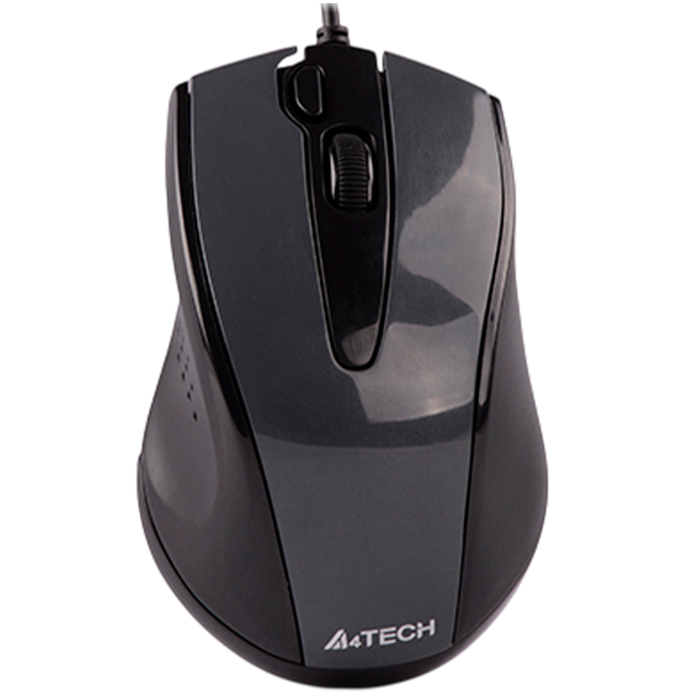 Мышь проводная A4Tech N-500F / Glossy Grey