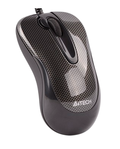 Мышь проводная A4Tech N-60F-2 / Carbon