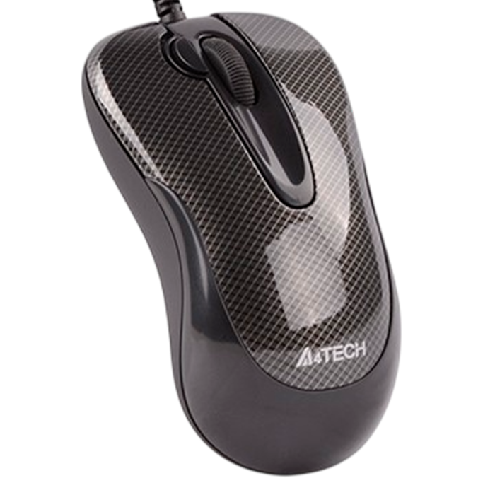 Мышь проводная A4Tech N-60F-2 / Carbon