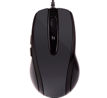 Мышь проводная A4Tech N-708X / Glossy Grey