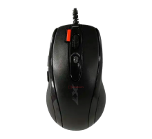 Комплект игровой (мышь проводная с ковриком) A4Tech X-7120 Gaming / Black