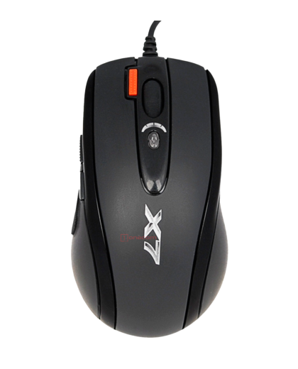 Мышь игровая проводная A4Tech X-718BK Gaming / Black