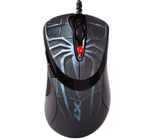 Мышь игровая проводная A4Tech XL-747H Blue Spider / Black