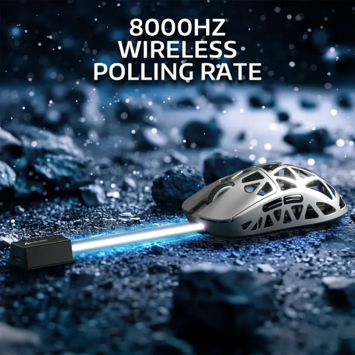Мышь игровая беспроводная Attack Shark R2 Magnesium Alloy PAW3950 / Grey